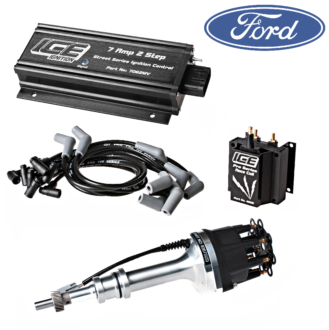 Ford Windsor 351 V8 - 7062MV 7 Amp 2 Step Street Series Ignition Kit